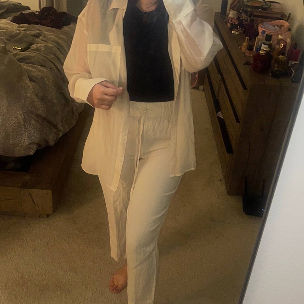 H&M pants and blouse set